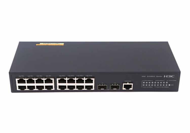 華三 LS-3100V3-18TP-SI-H1 16口千百兆混合二層交換機(jī) 附帶光口